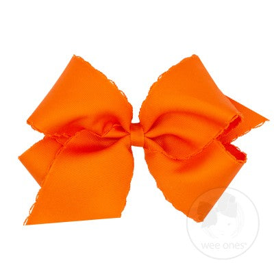 King Moonstitch Bow--Orange