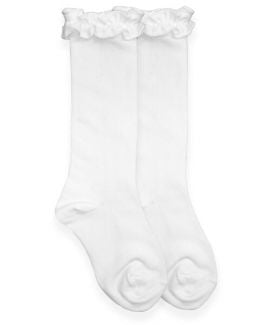 Jeffries Ruffle Knee High