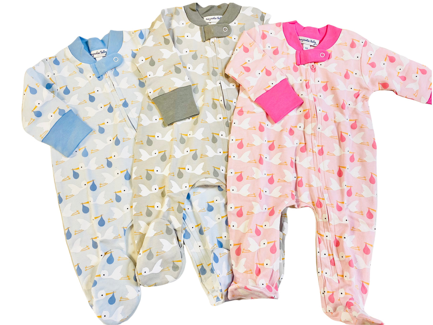 Stork Zipped Footie