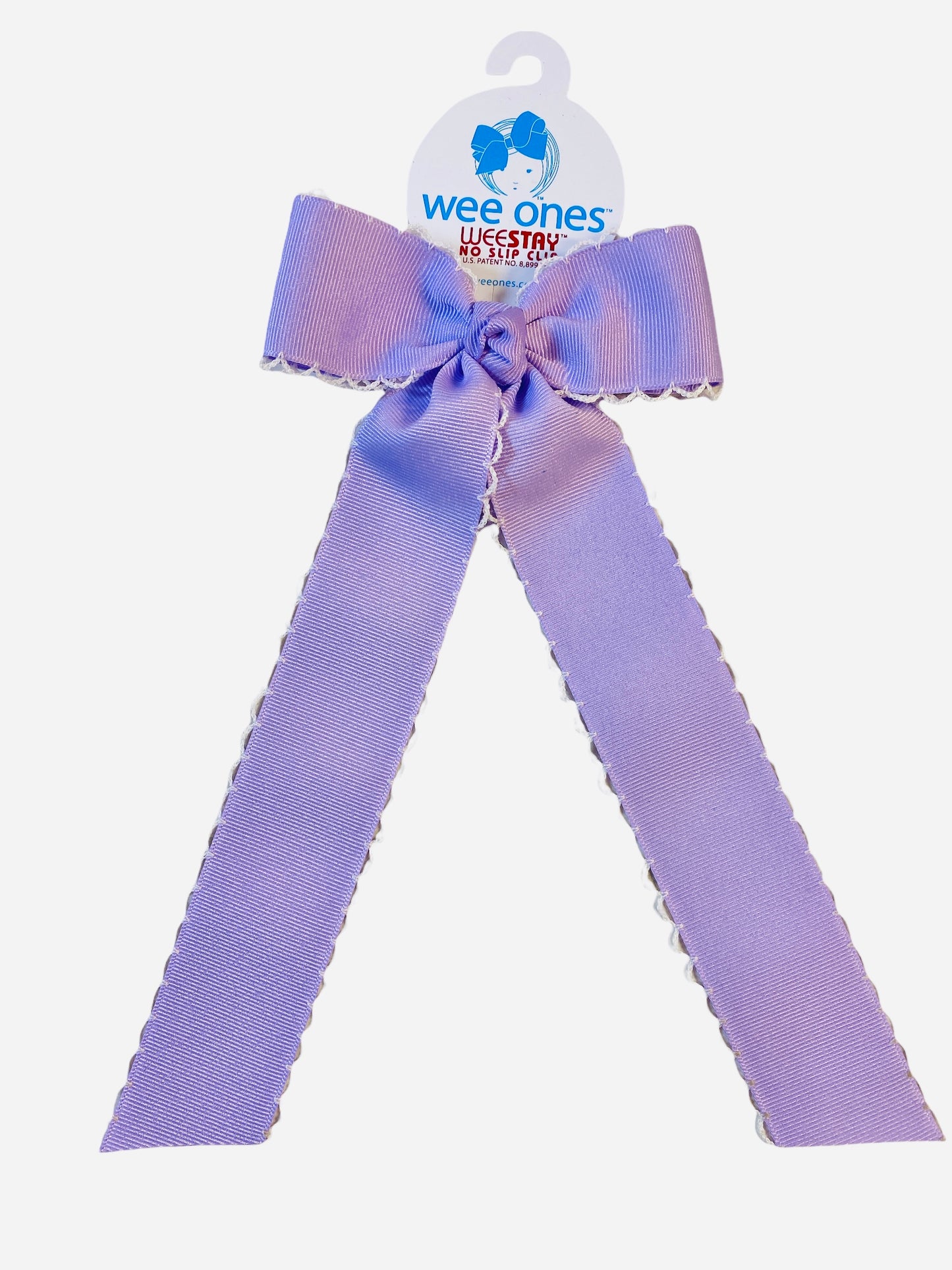 Moonstitch Streamer Bow LOR/WHT