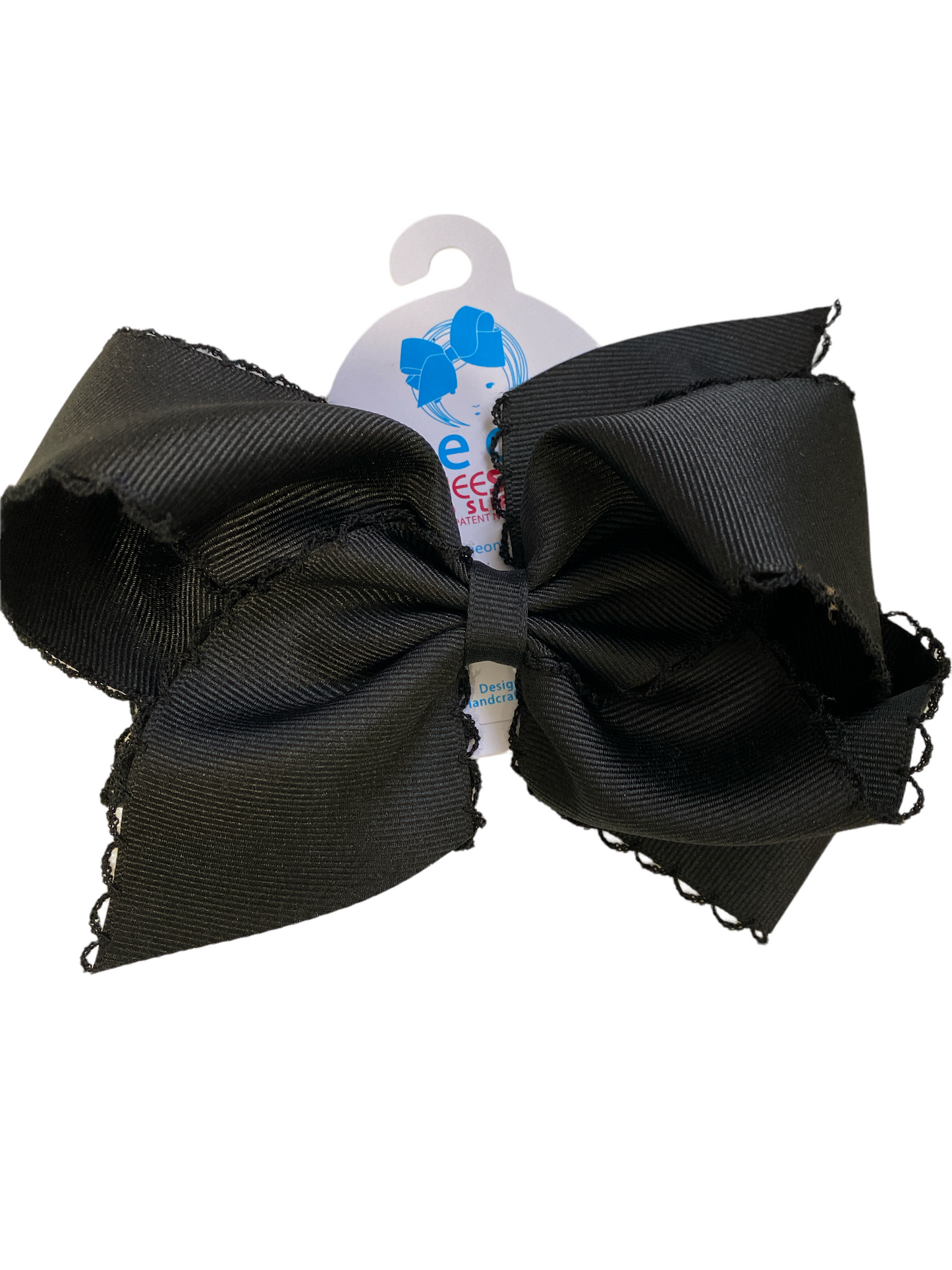 King Moonstitch Bow-Black