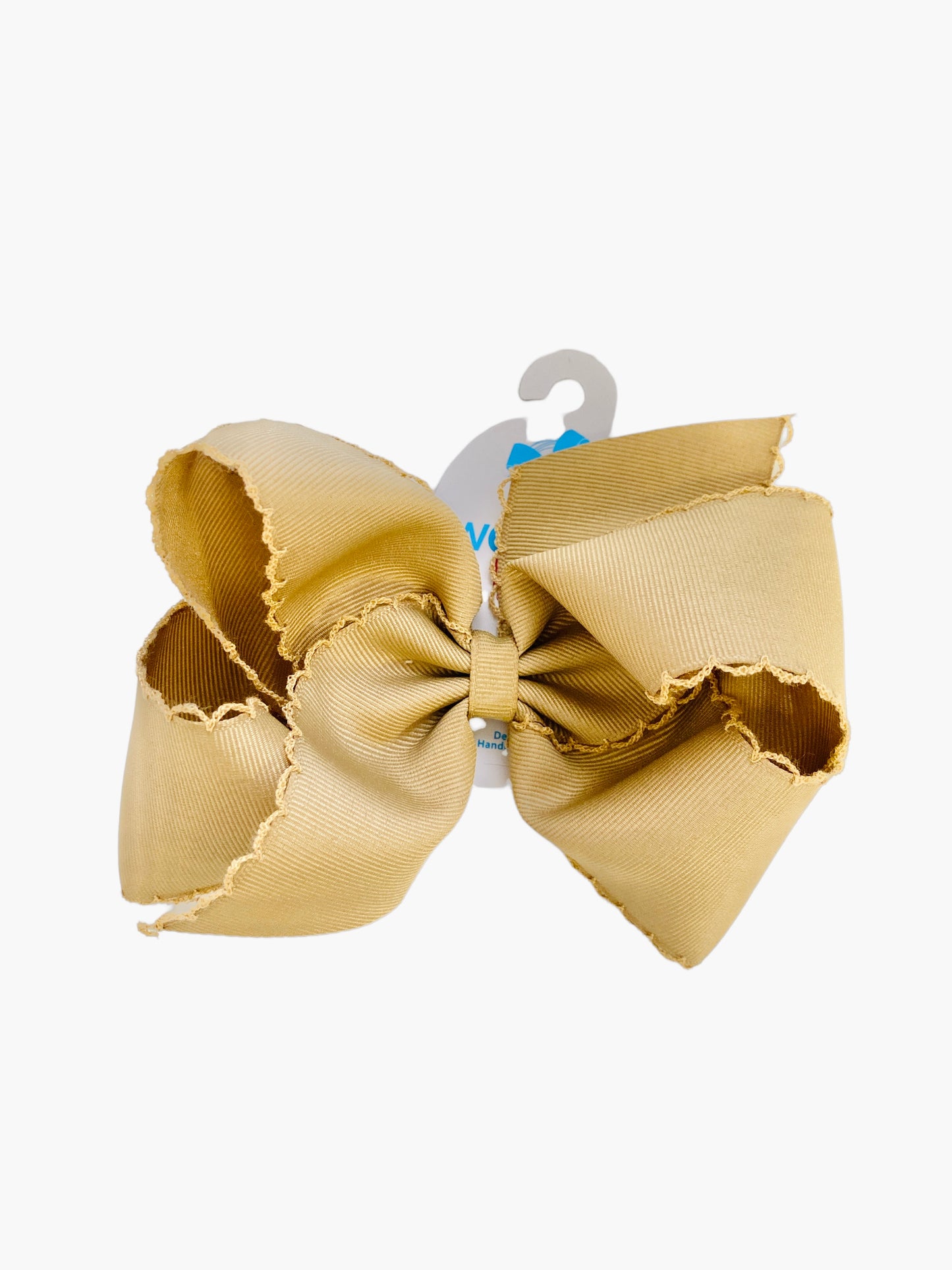 King Moonstitch Bow- Tan