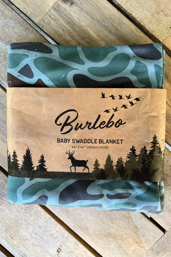 Camo swaddle blanket best sale