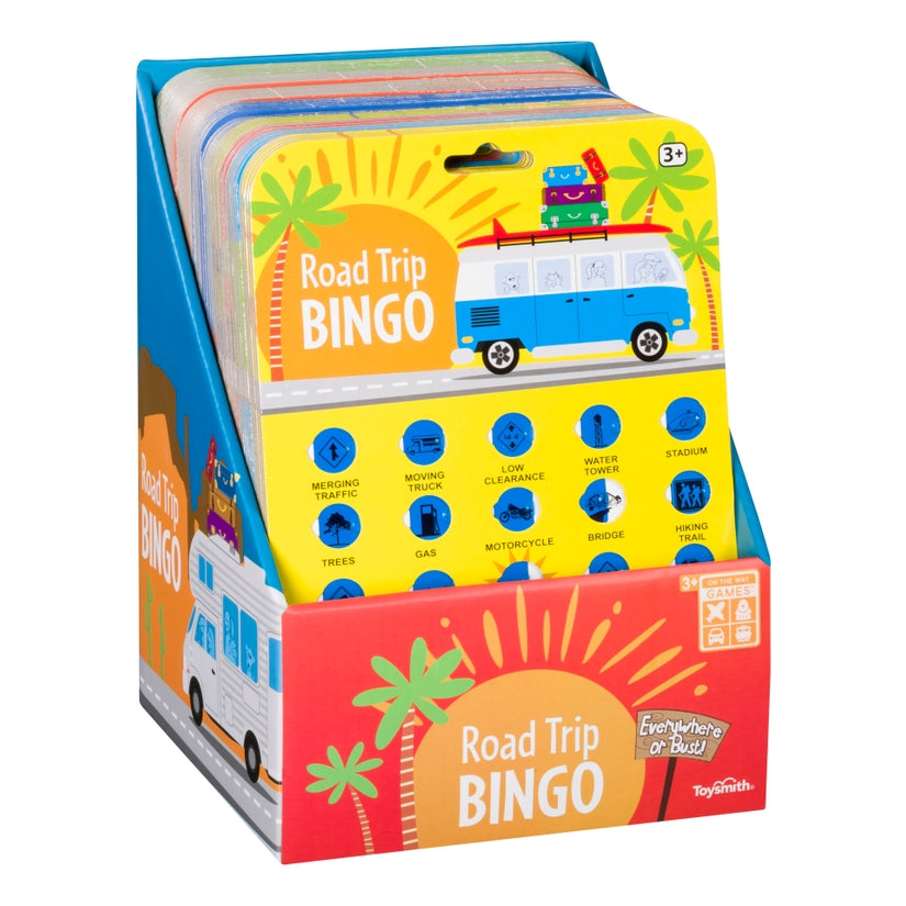 Road Trip BINGO, Travel Game