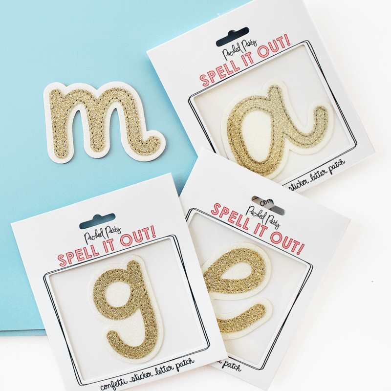 Gold Standard Sticker Letter