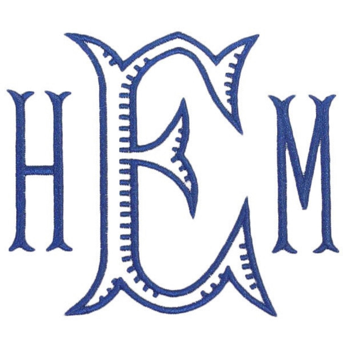 1 or 3 letter monograms