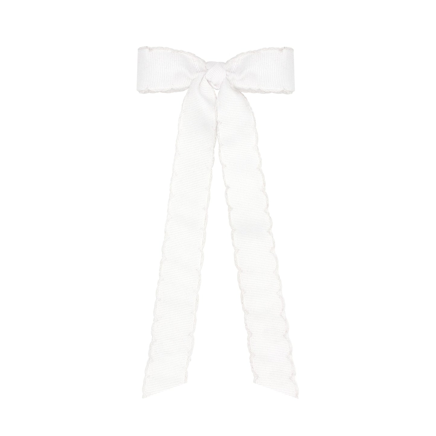 Moonstitch Streamer Bow WHT