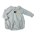 Turkey Time Peter Pan Collared Bubble