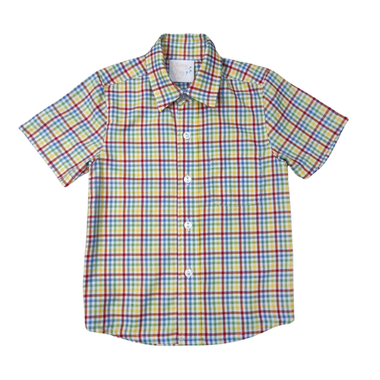 School Days Plaid Shirt