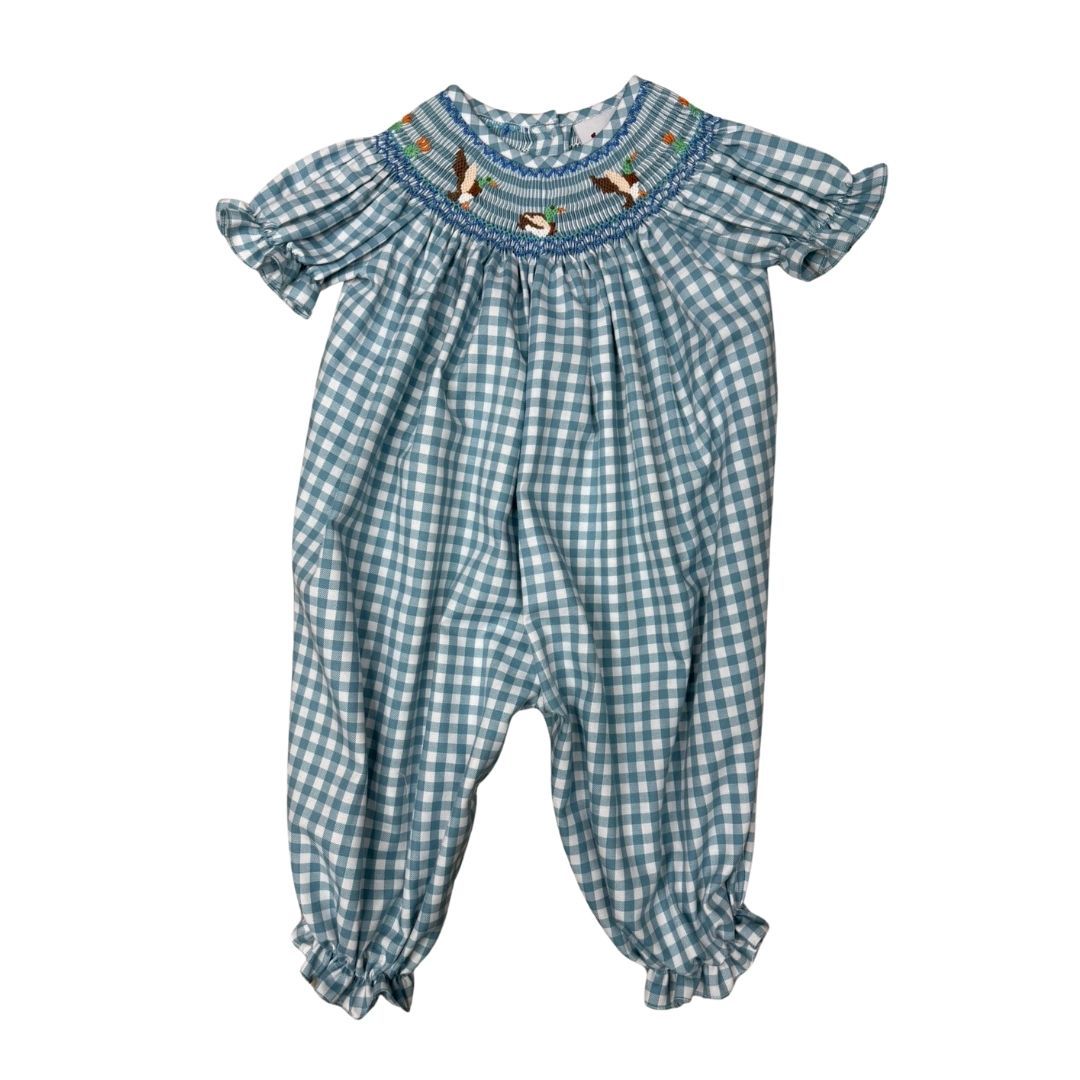 Girls Mallard Romper