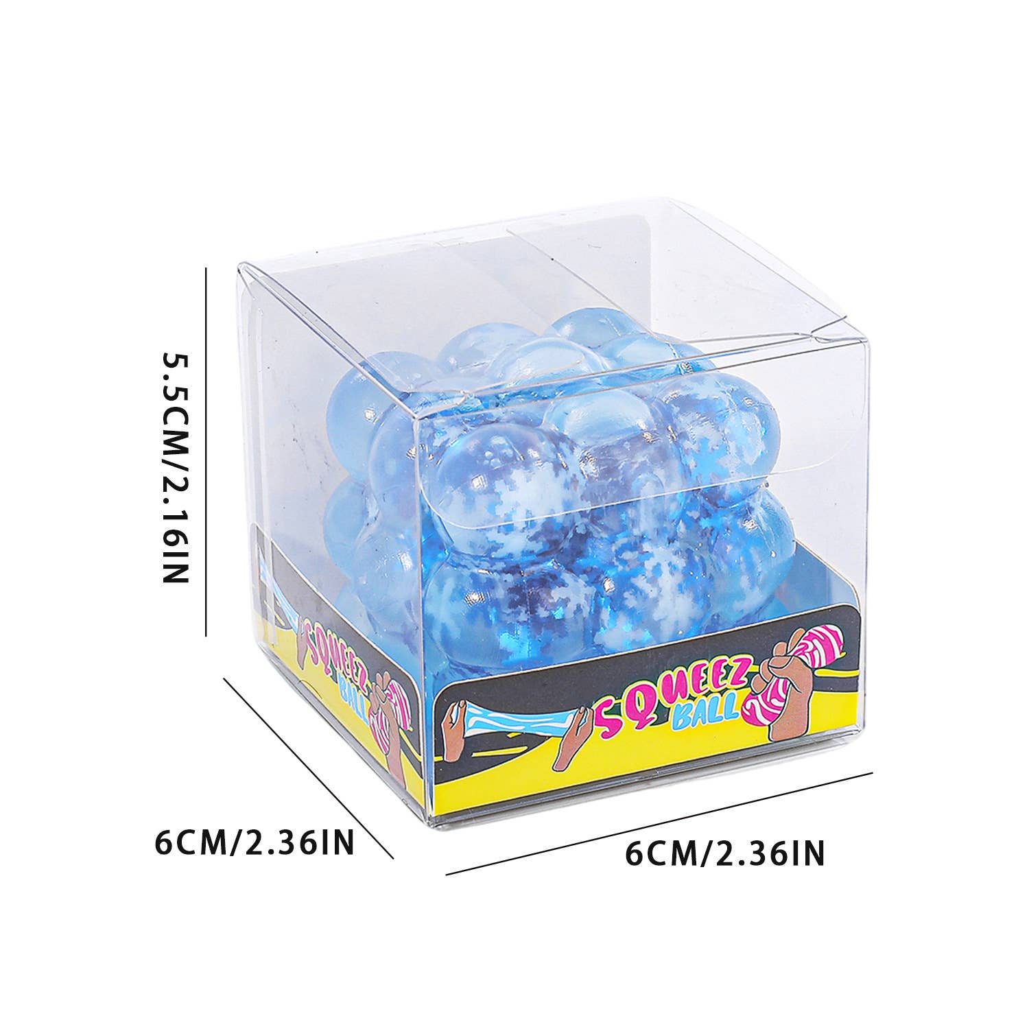 Magic Cube snow flake Squishy Squeeze Toy Fidget Toy