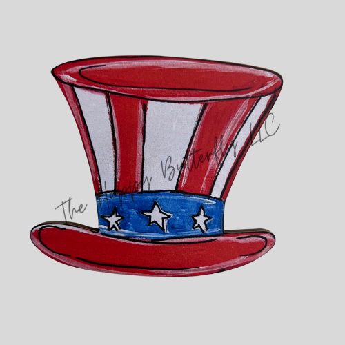Wreath Attachments: Patriotic Hat