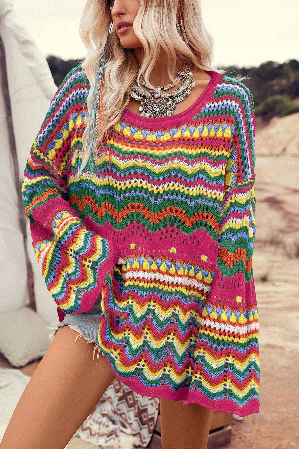 Knit Multicolor Sweater