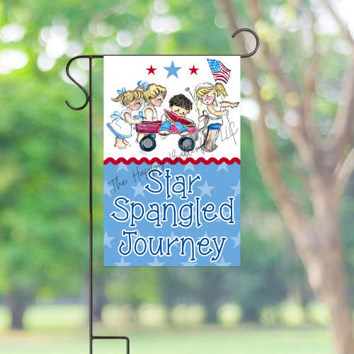 Garden Flag: Star Spangled Journey
