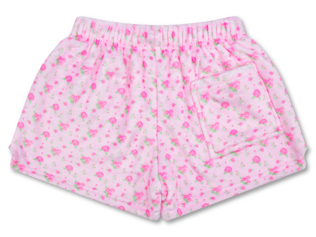 Pretty in Pink Plush Shorts