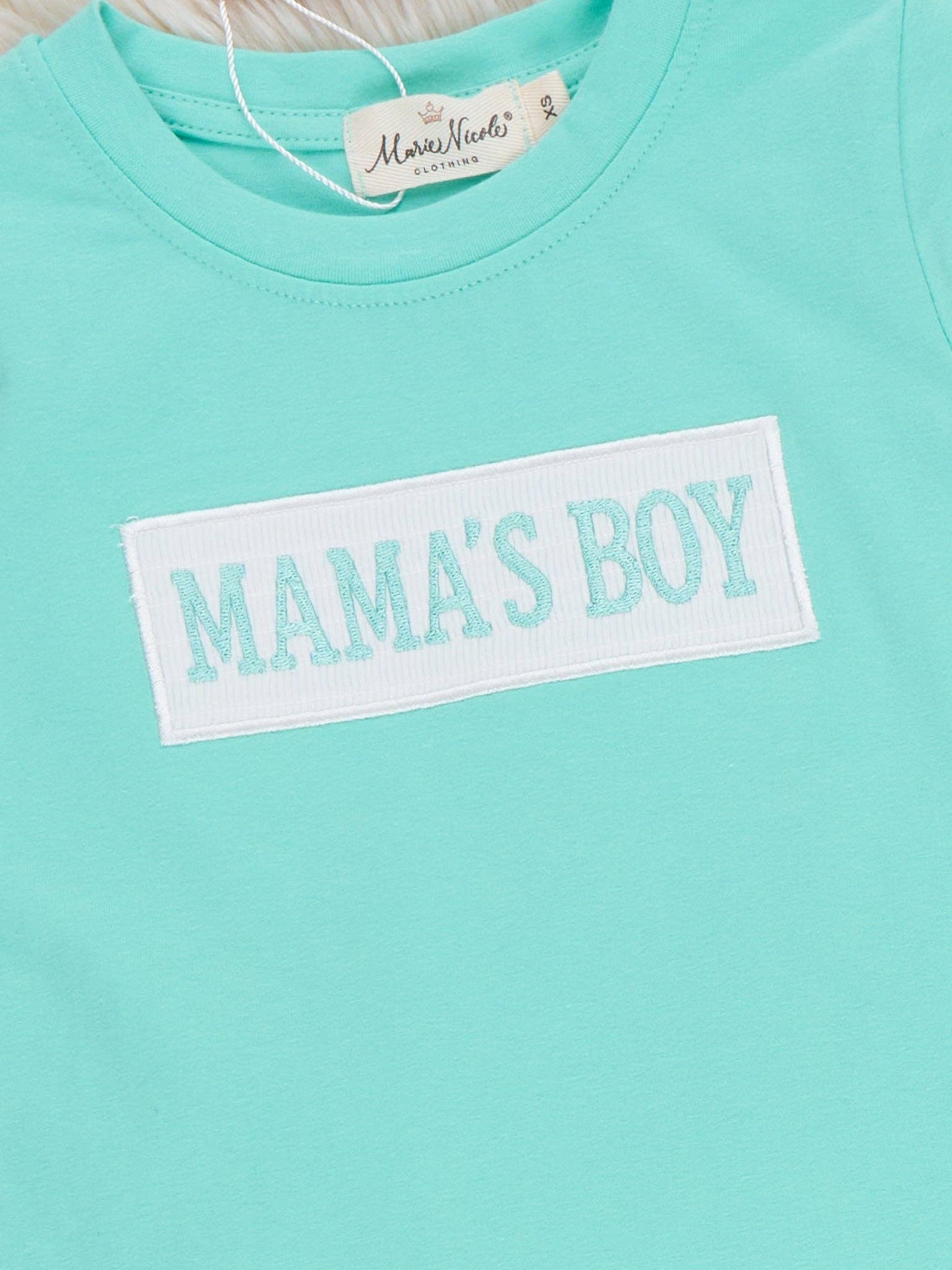 Mama’s Boy Pastel Plaid Set