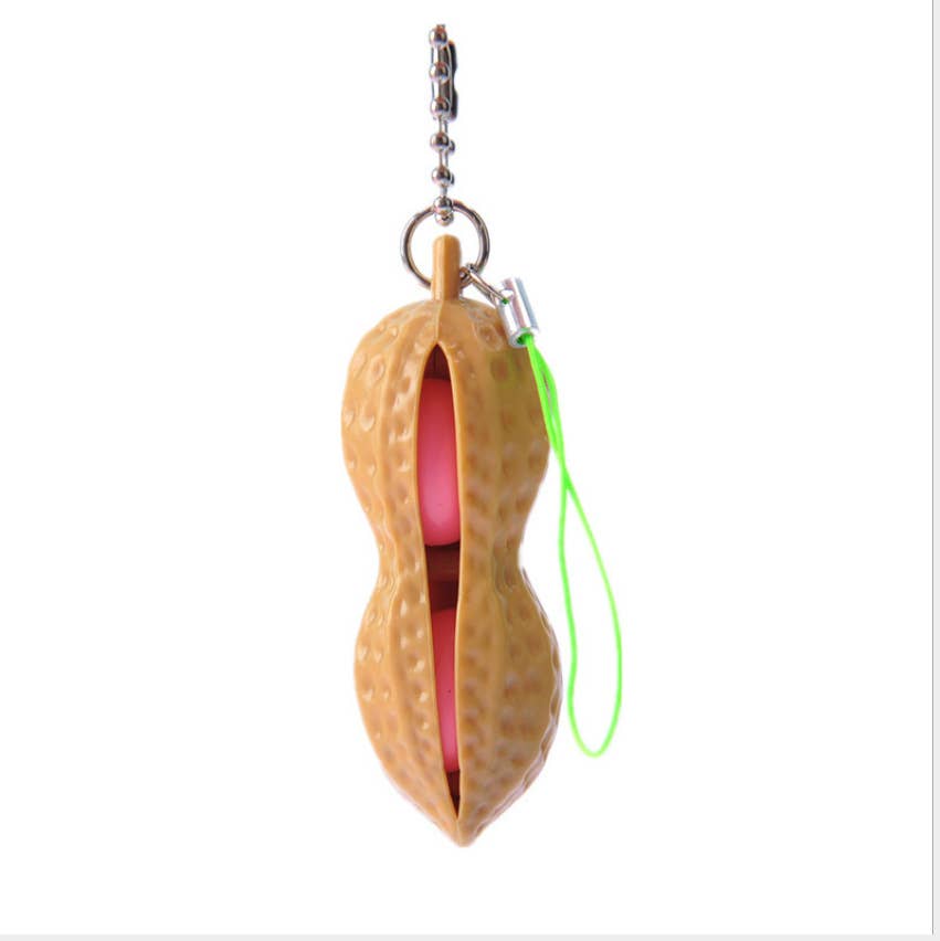 Soft PU Realistic Peanut Squeeze Toy: Peanut