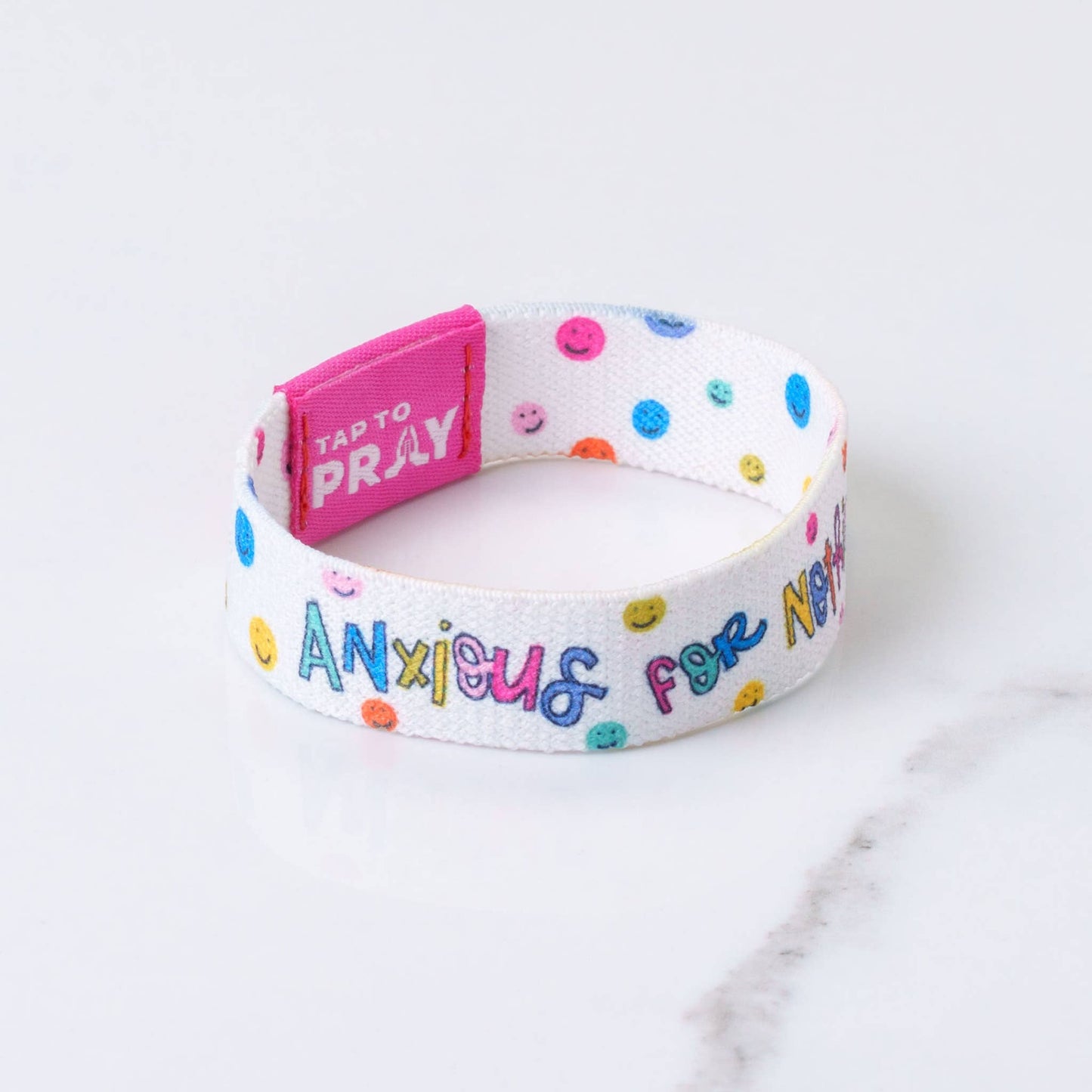 Tap To Pray™ - Kingfolk Series Wristband - Anxious for Nothing