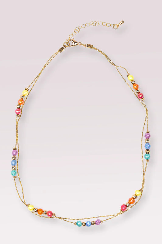 Golden Rainbow Necklace