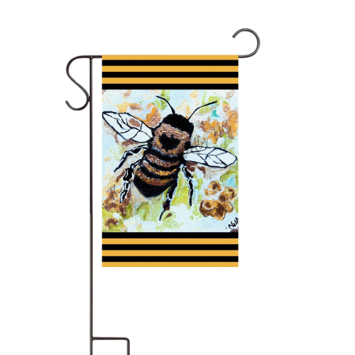 Garden Flag: Bumbles the Bee