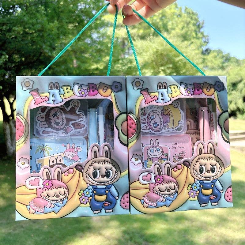 Labubu Stationery Gift Set – Kids’ Creative Gift Box