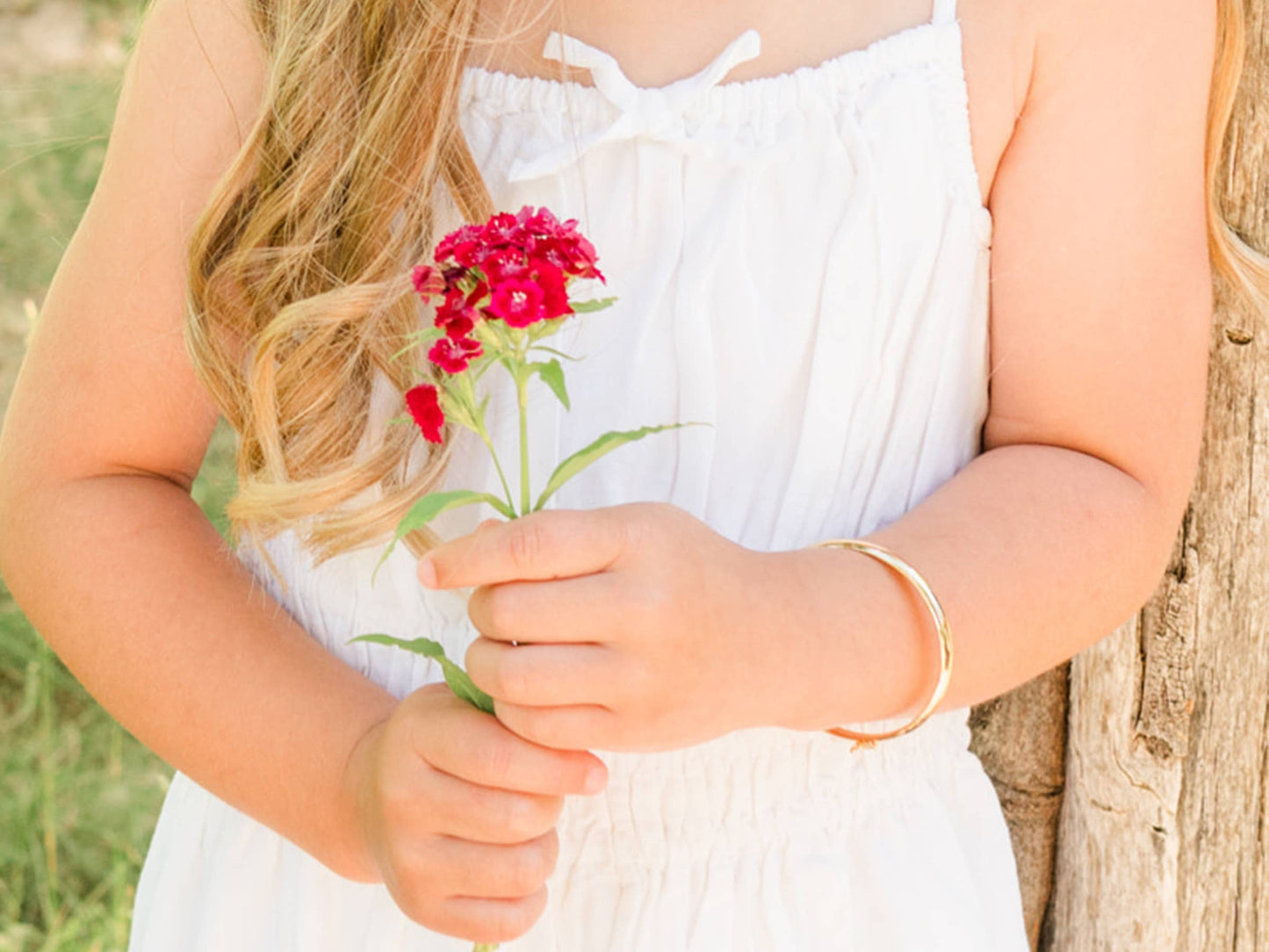 Classic Silver Bangle Bracelets 6-12 Years