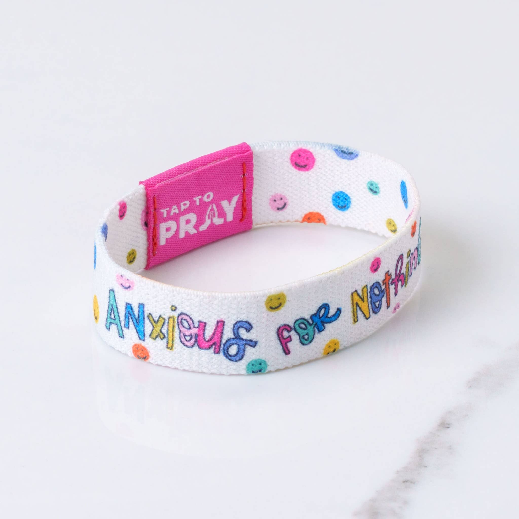 Tap To Pray™ - Kingfolk Series Wristband - Anxious for Nothing