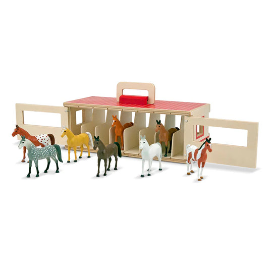 Toy Horse Stable