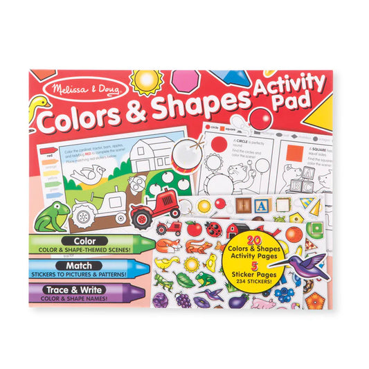 Color & Shapes Activity Pad