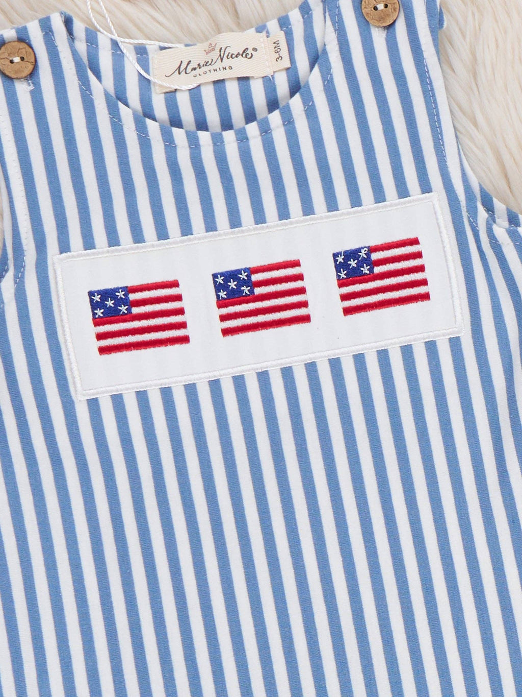 Stripes of Freedom Romper
