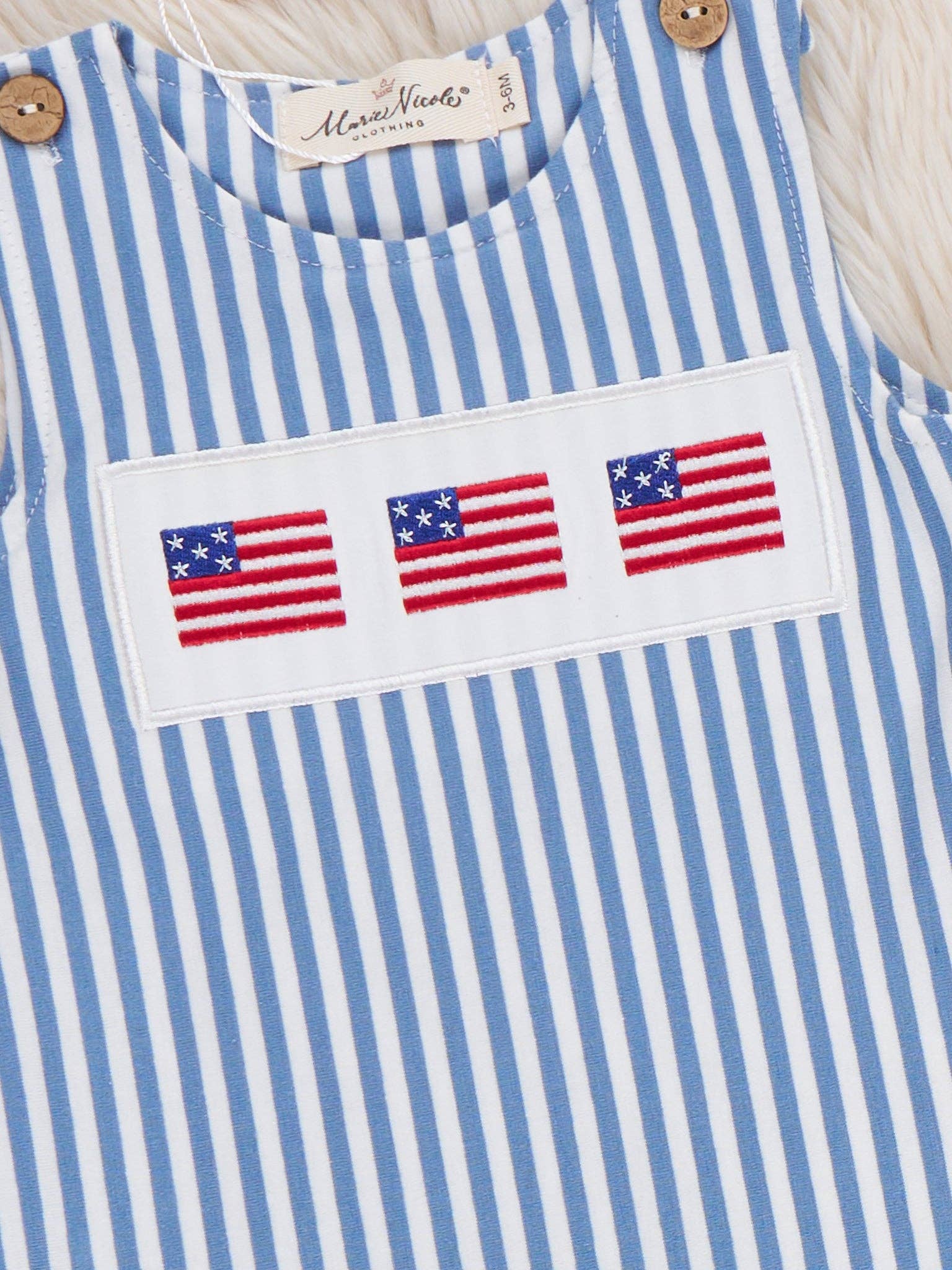 Stripes of Freedom Romper