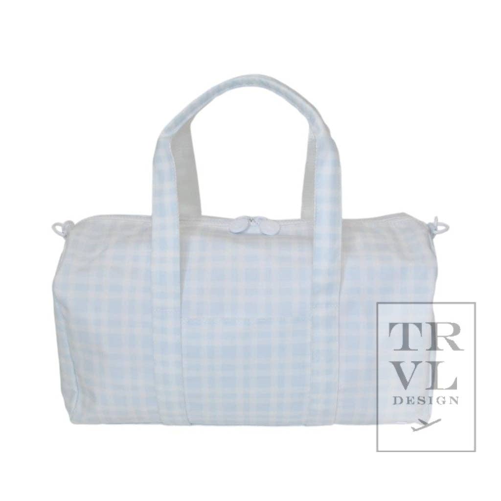 Weekender - Pimlico Plaid Blue Duffel Bag