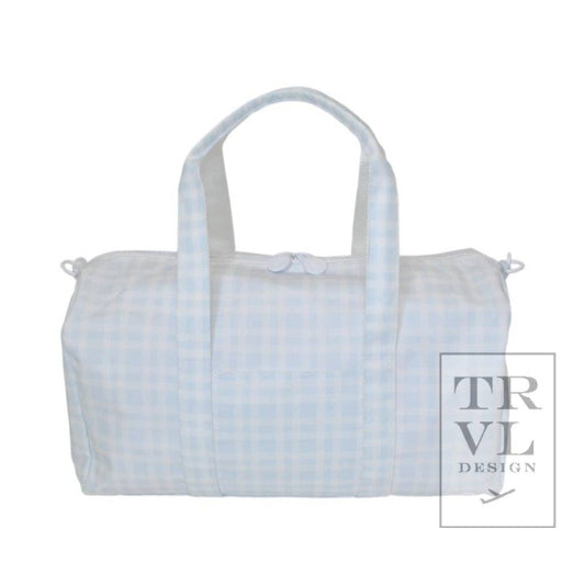 Weekender - Pimlico Plaid Blue Duffel Bag