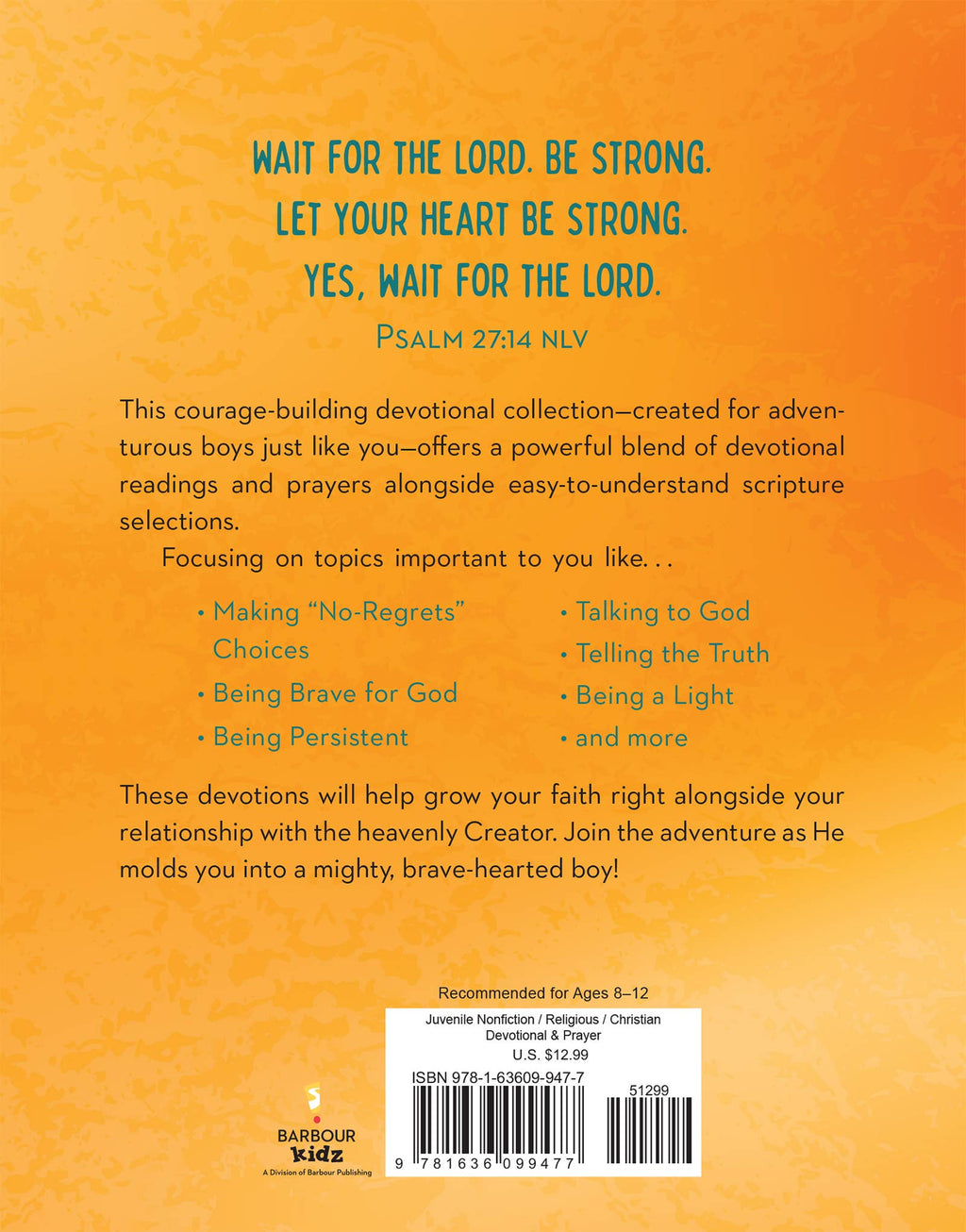 Devotions for Adventurous Boys