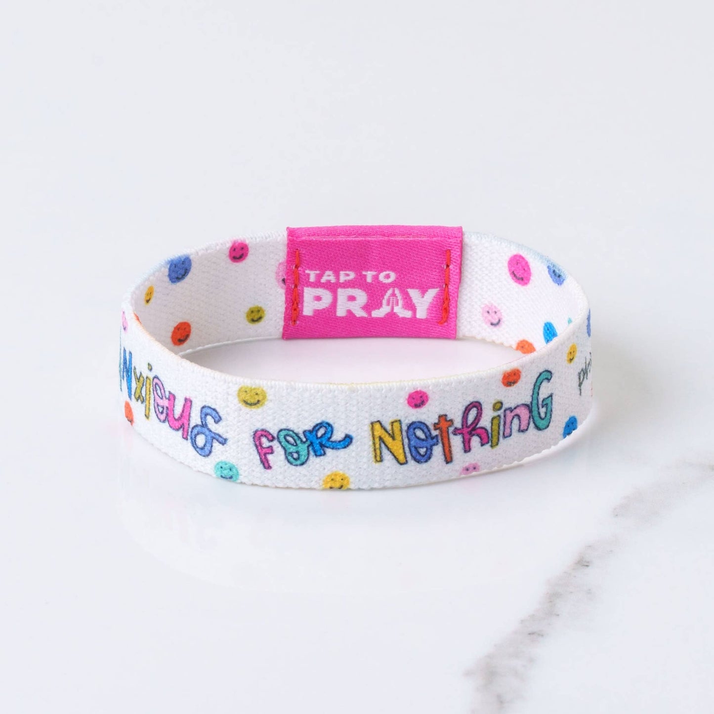 Tap To Pray™ - Kingfolk Series Wristband - Anxious for Nothing