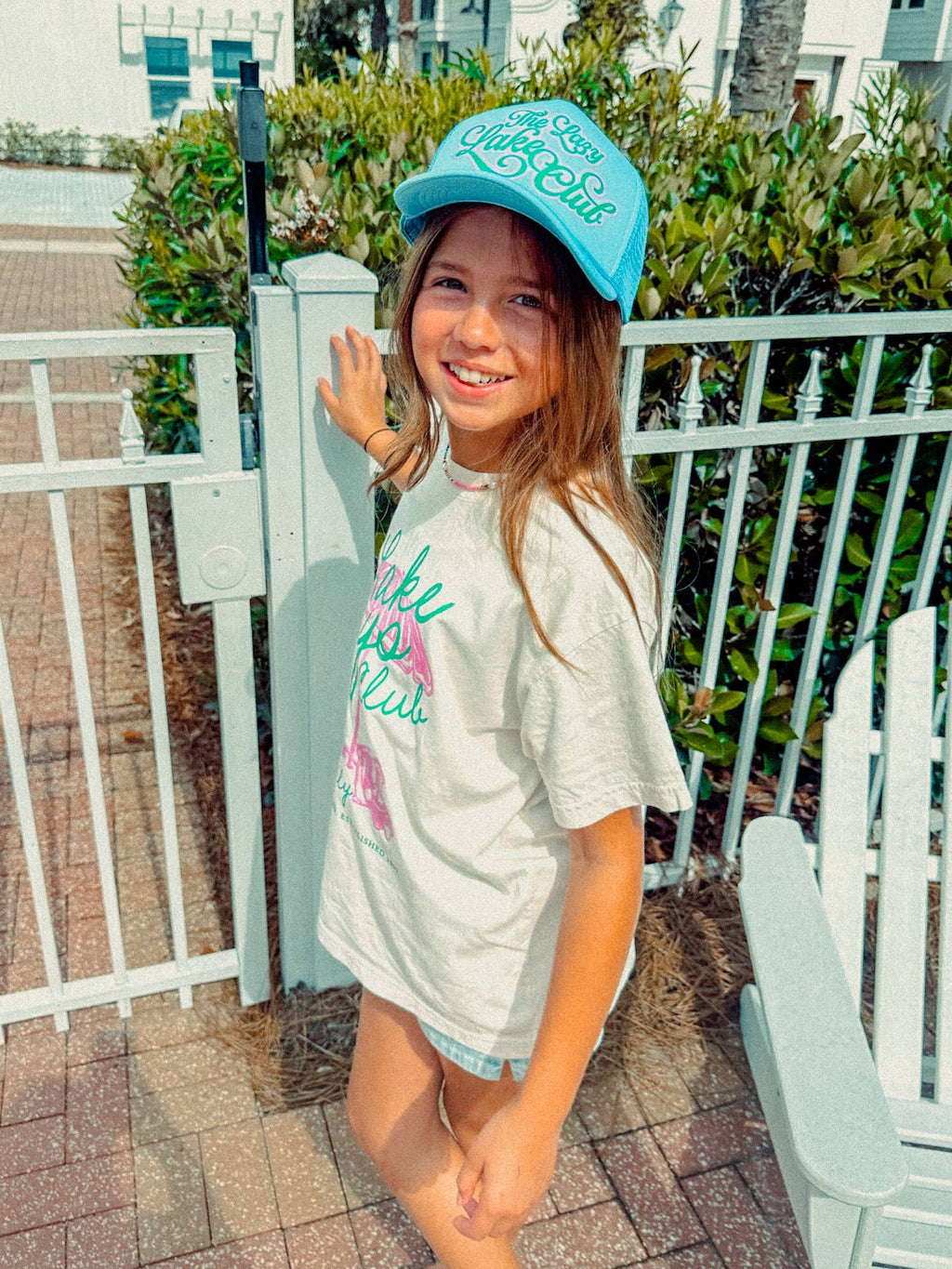 * KIDS * The Lake Days Club Boxy T-Shirt