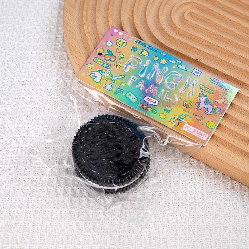 Oreo Squishi Toy Squishy Squeeze Toy Fidget Toy: 1-6.5cm