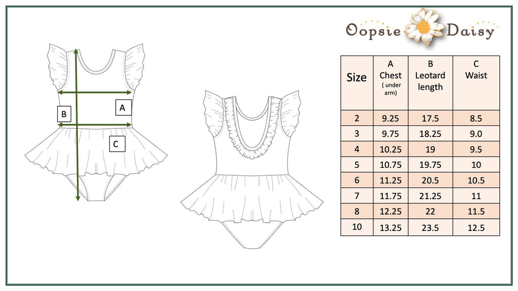 Pale Pink Rose Skirted Leotard