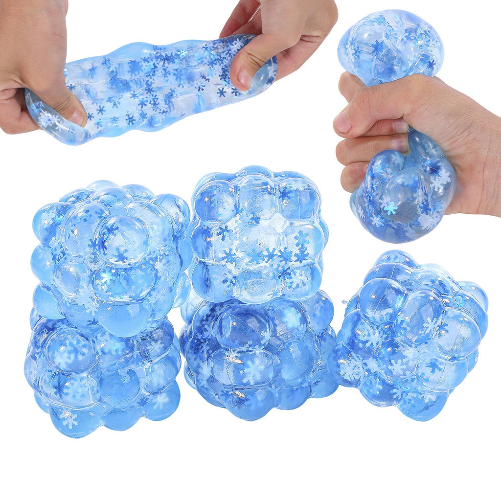Magic Cube snow flake Squishy Squeeze Toy Fidget Toy