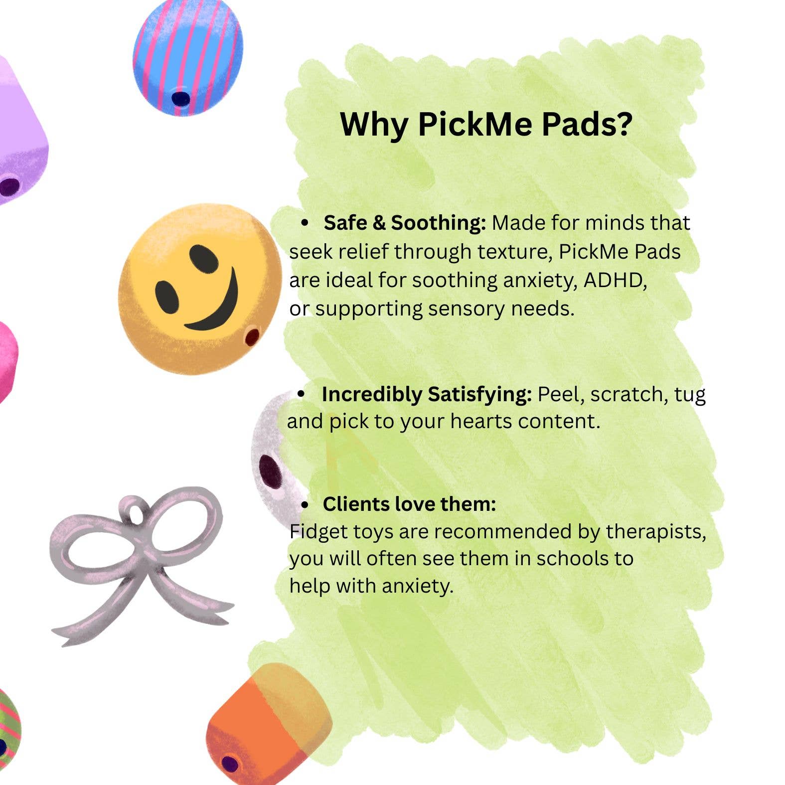 Candy World - Picking Pad, Fidget Toy