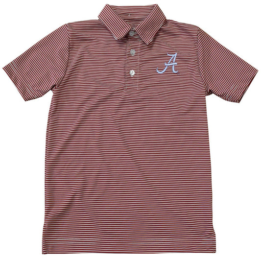 Alabama Crimson Tide Stripes Polo