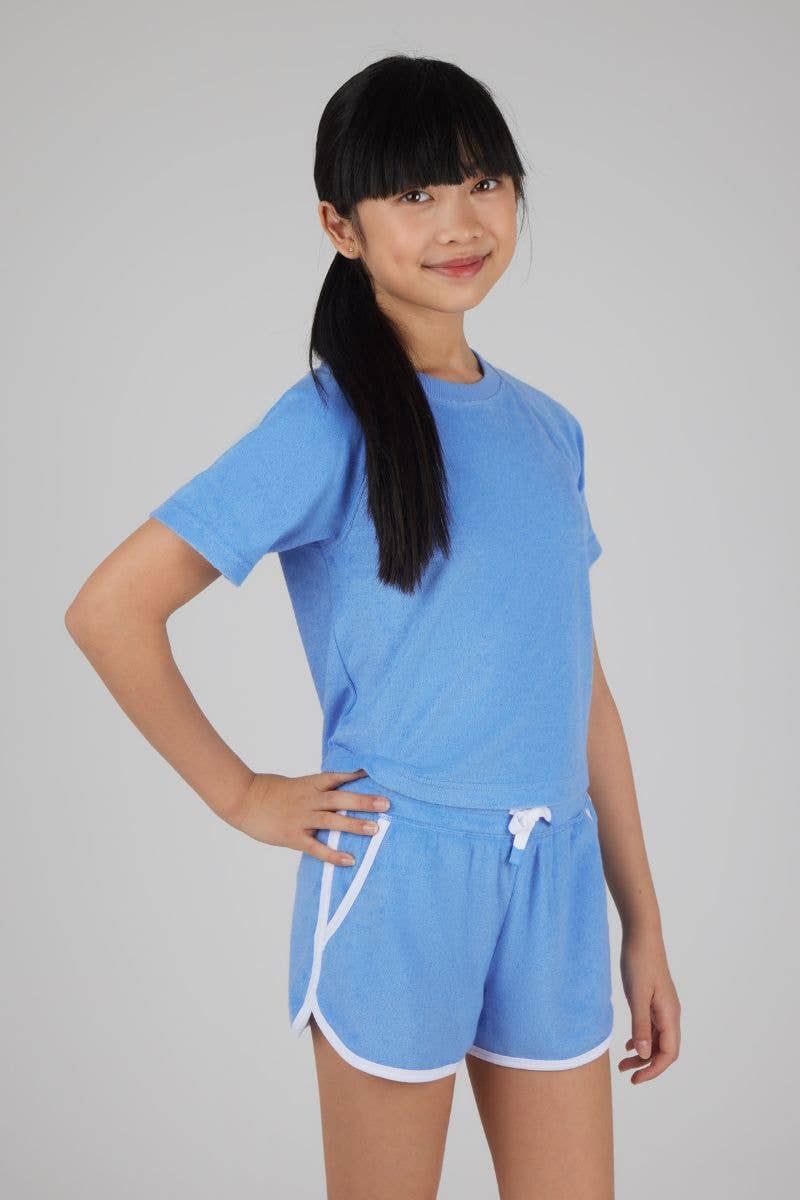 Terry Tee & Dolphin Short Set