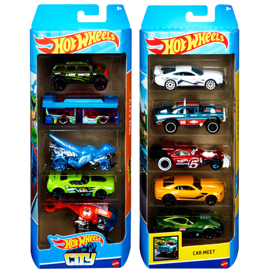 Hot Wheels 5 Car Gift Pack