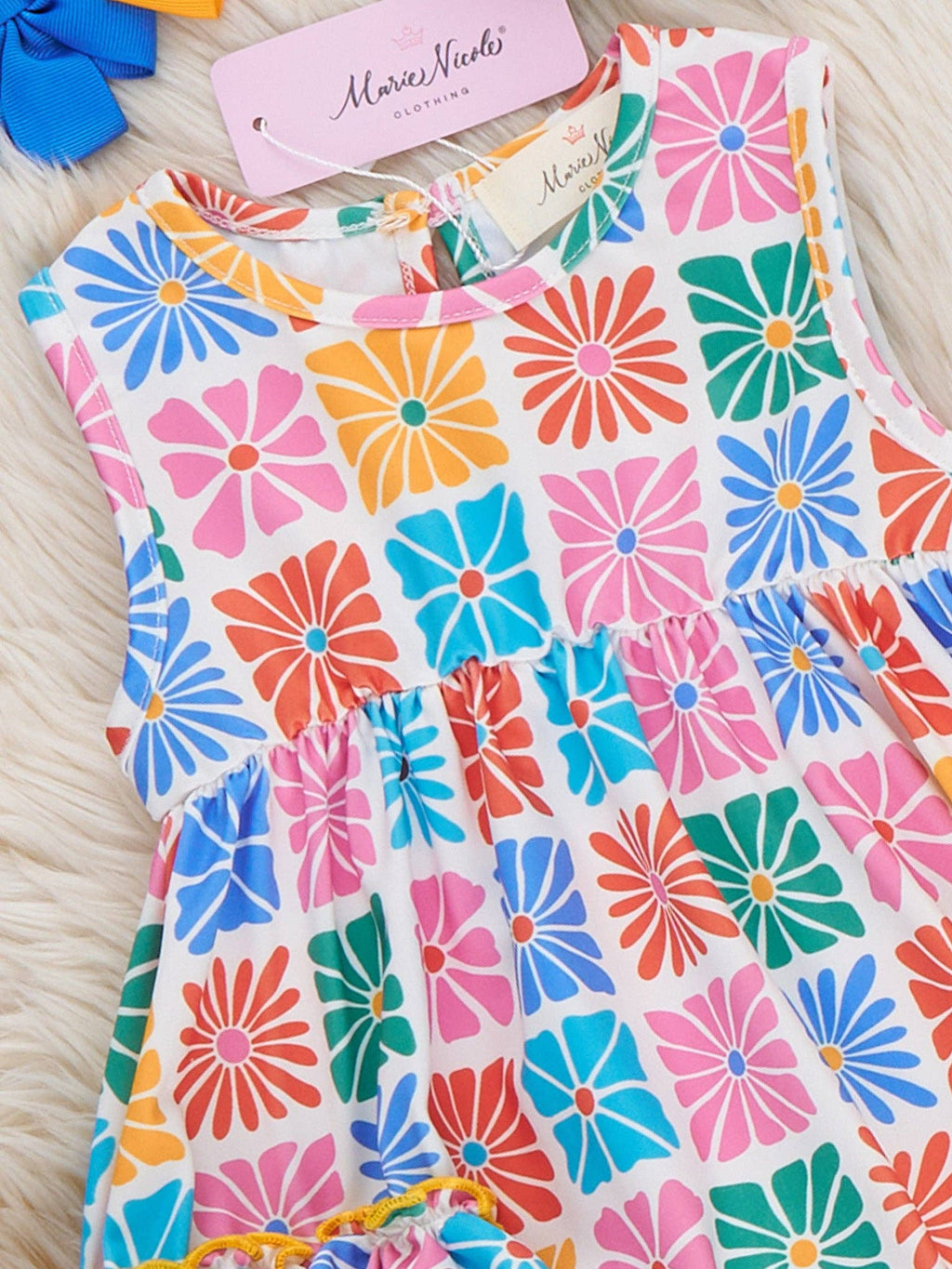Flower Tiles Bubble