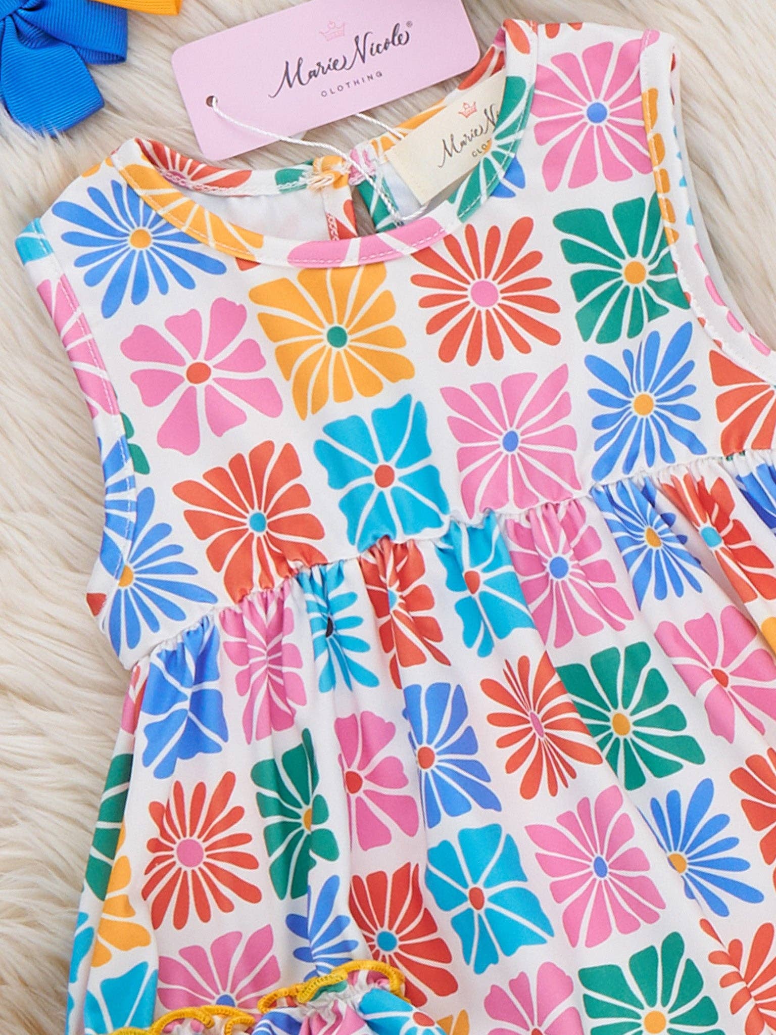 Flower Tiles Bubble
