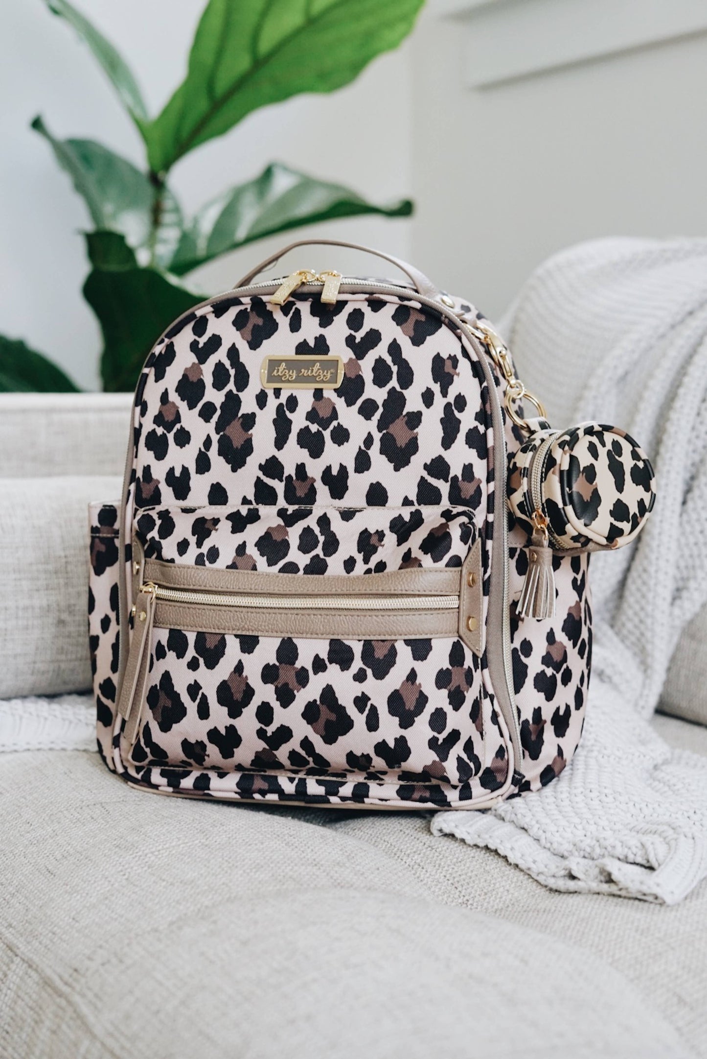 Leopard Itzy Mini™ Diaper Bag Backpack