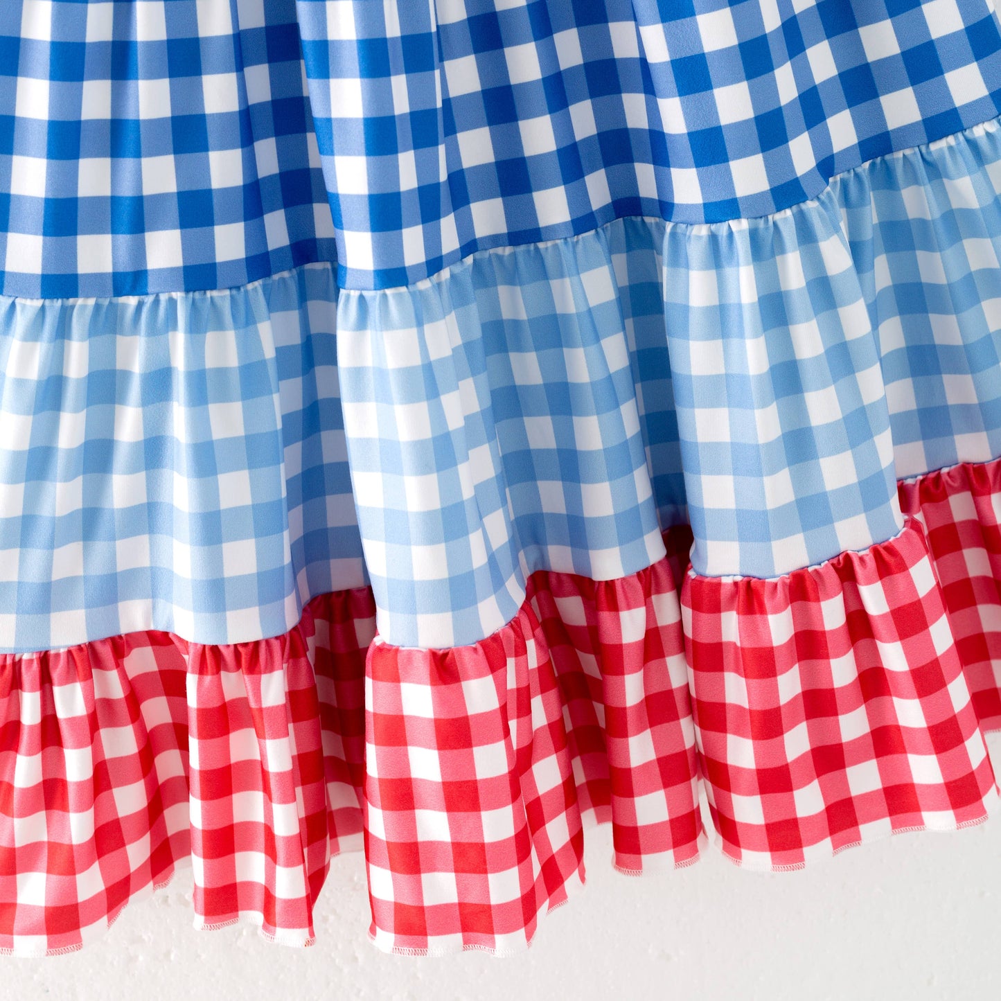 Plaid Patchwork Dress