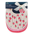 Itzy Bibs™: Strawberries + Cream