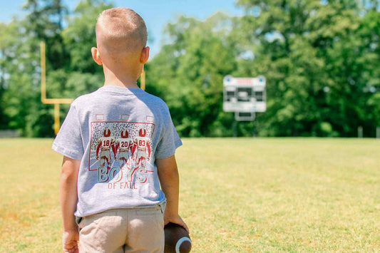 Boys of Fall Crimson Tee