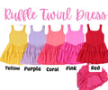 Ruffle Twirl Dresses